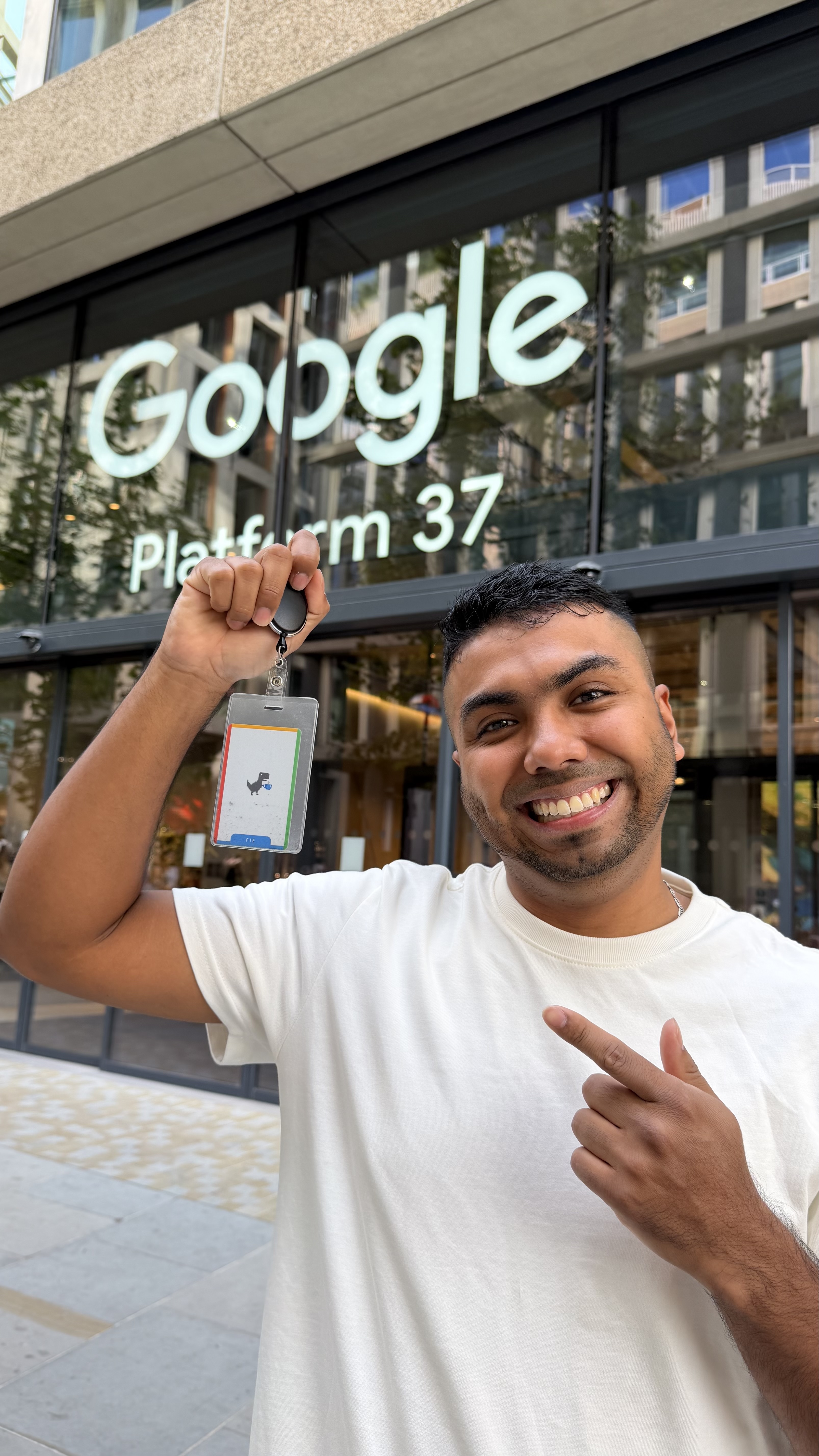 First day as a Student Researcher at Google DeepMind