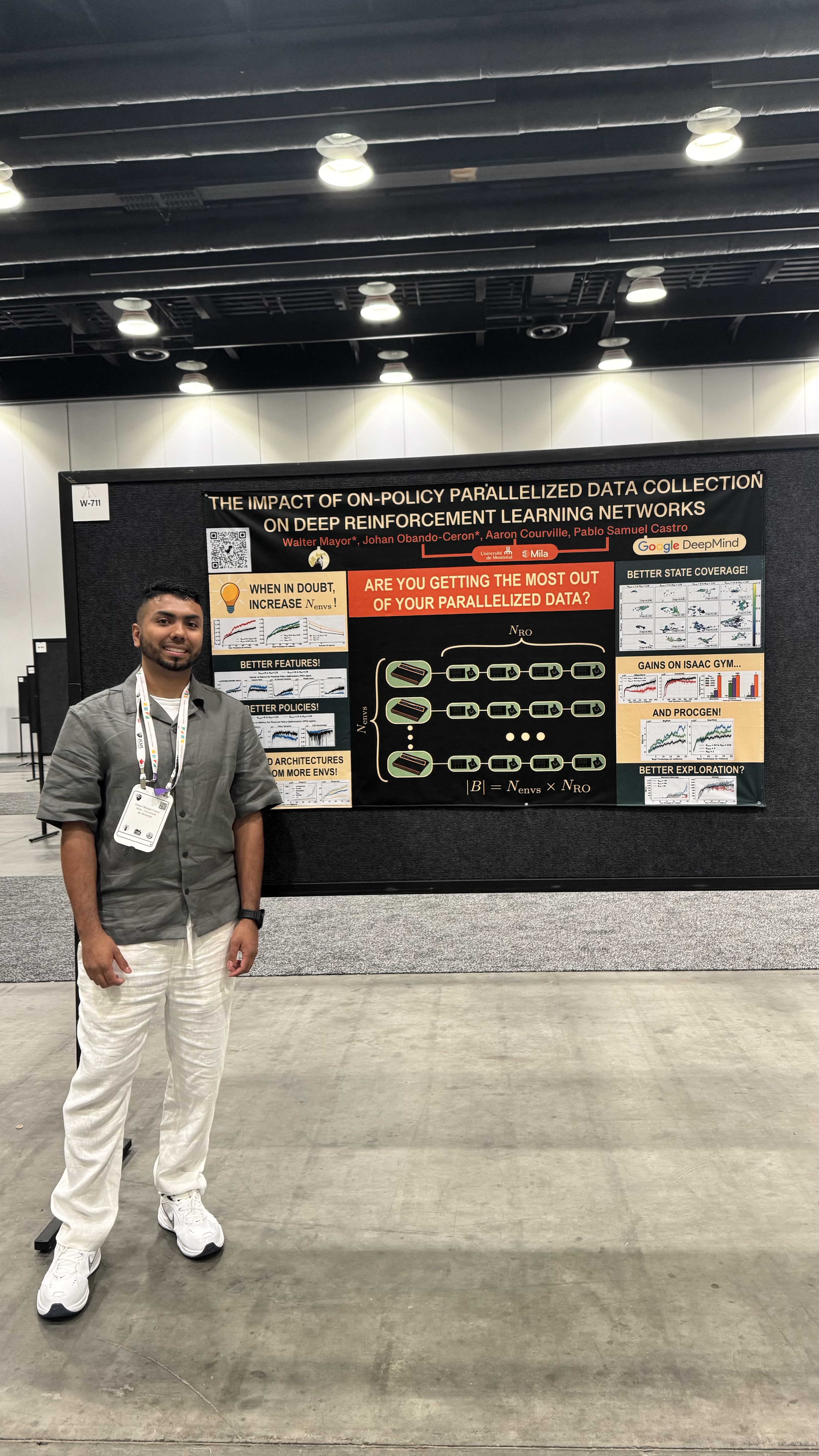 Presenting on parallelized RL at ICML 2025
