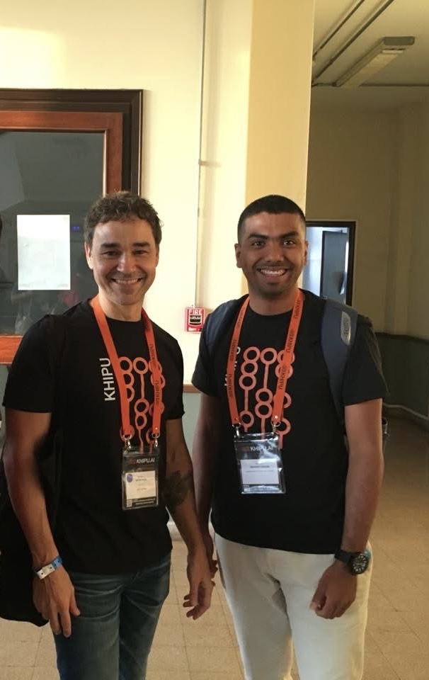 With Nando de Freitas at Khipu 2019