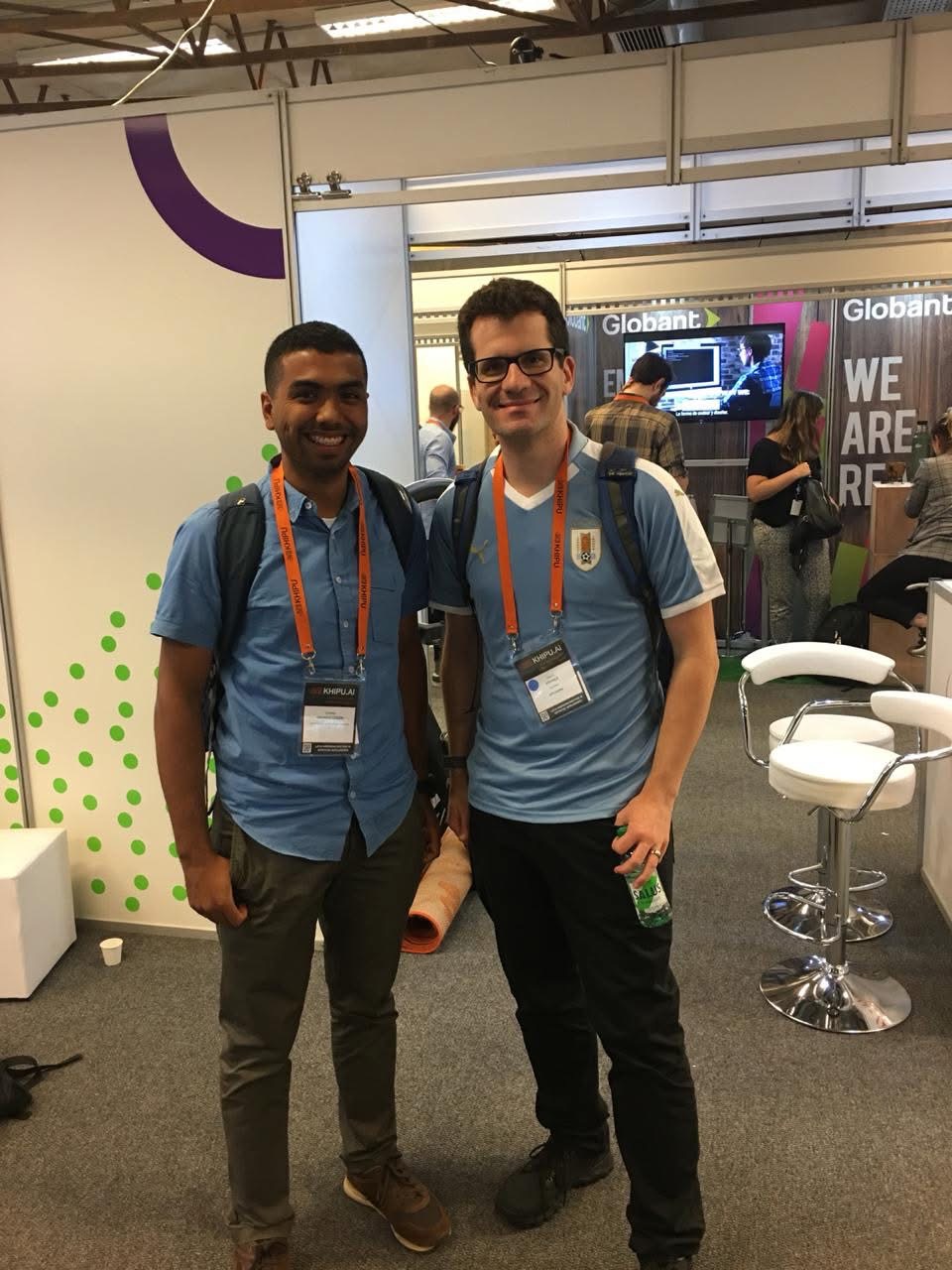 With Oriol Vinyals at Khipu 2019