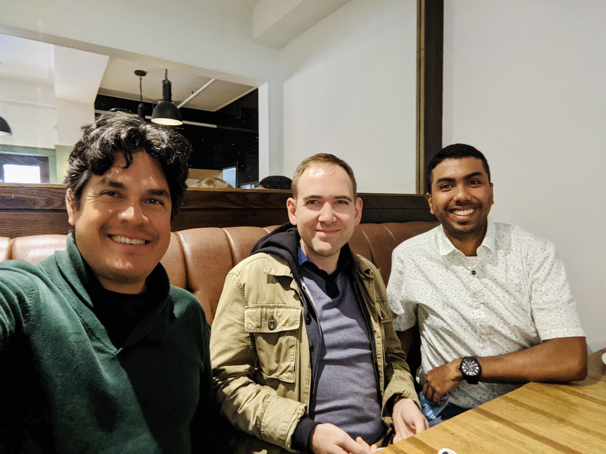 First meeting with Pablo S. Castro and Marc Bellemare