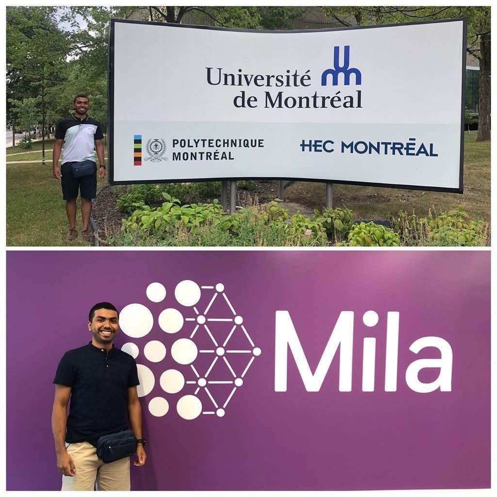 First days at Mila and UdeM