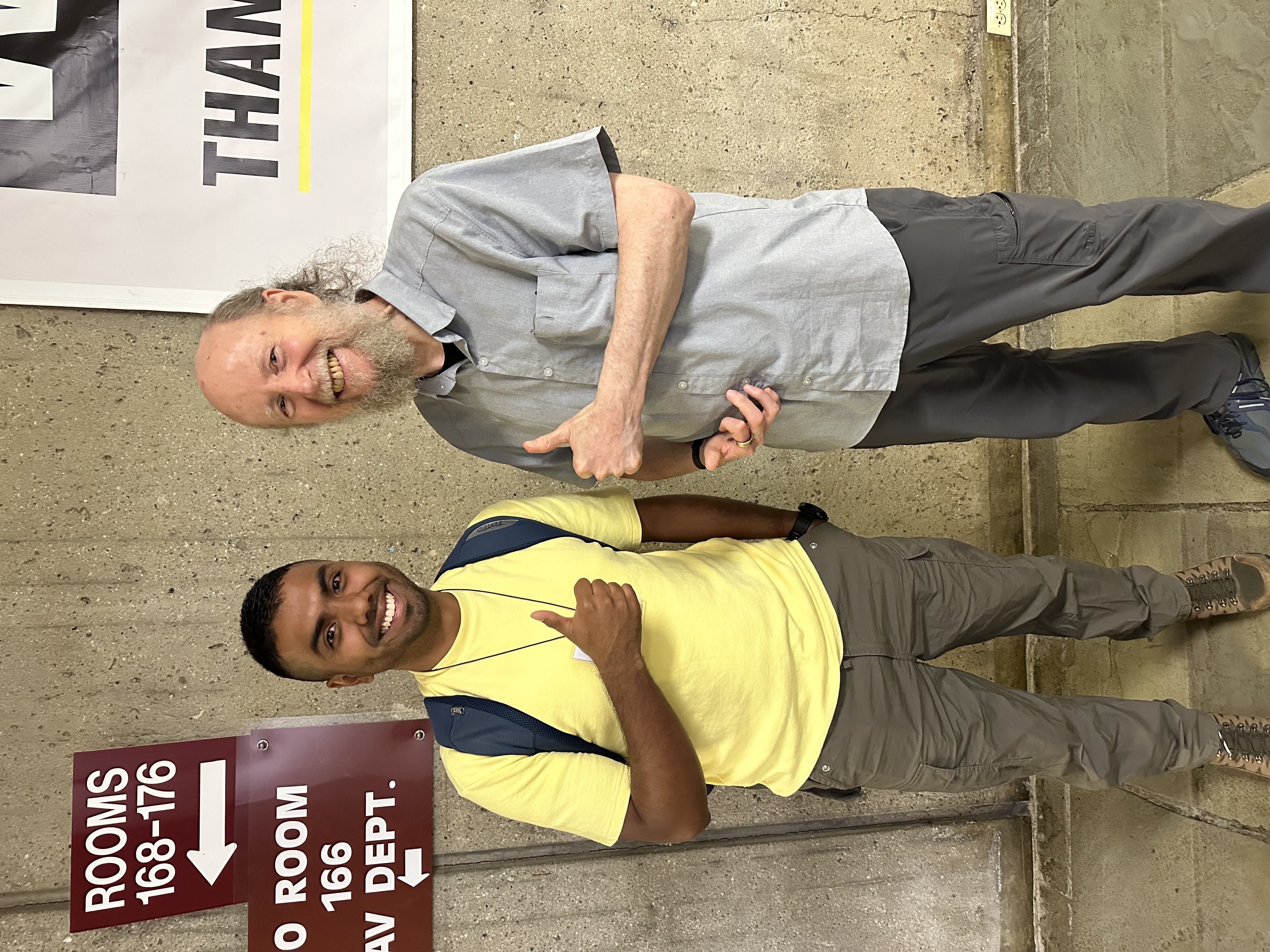 With Rich Sutton at RLC 2024